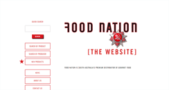 Desktop Screenshot of foodnation.com.au